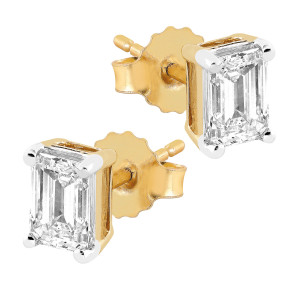 Midem Stockholm timanttikorvakorut 1,00ct keltakulta 1x Kirk, 1x Pink, 1xSin