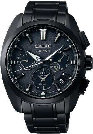 Seiko Astron GPS Solar SSH069J1 Dual-Time Sport Titanium