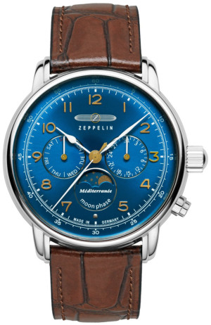 Zeppelin Méditerranée Blue Moon Phase 9636-3