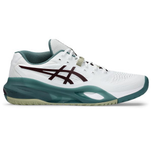 Asics Gel-Resolution X White/Dark Aubergine