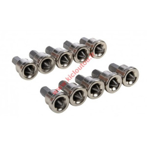 Silverline 10 embouts cloison sèche placo ph2 avec butée