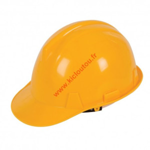 Silverline Casque de chantier Jaune