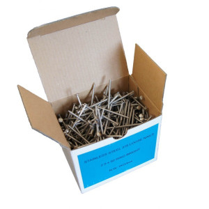 Kicloutou Pointes vrac 2.5x45 annelée inox A4 boite de 1Kg