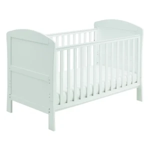Babymore Aston DROPSIDE Cot Bed - White