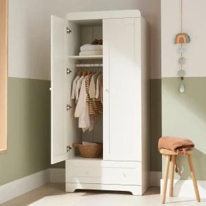 Tutti Bambini Rio Wardrobe-White