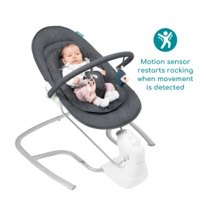 Babymoov Swoon Touch Bouncer-Grey**
