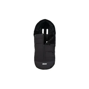 Doona Footmuff - Black - Soft Fleece Lining |Compatible with Doona +, Doona I and Doona X Car Seats