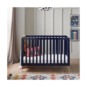 Babymore Kimi Cot Bed - Midnight