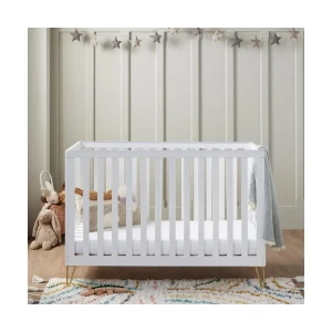 Babymore Kimi Cot Bed - White