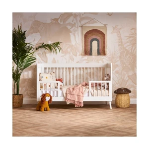 Obaby Maya Cot Bed - Nordic White