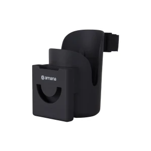 Amana 2in1 Stroller Phone & Cup Holder | Universal Pushchair/Pram Fit | 360° Adjustable Ball Joint