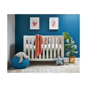 Obaby Nika Mini Cot Bed - Grey Wash