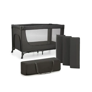 Kinderkraft Joy Light Travel Cot - Grey