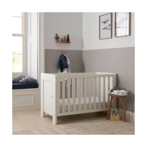 Tutti Bambini Alba Mini Cot Bed - White