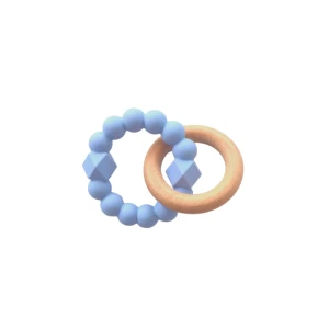Jellystone Moon Teether - Soft Blue