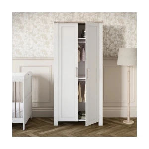 Silver Cross Valencia Wardrobe - White