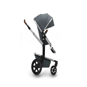 Joolz Day3 Studio Chassis - Silver/Brown