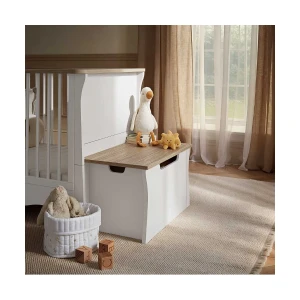 CuddleCo Clara Storage Box - White/Ash