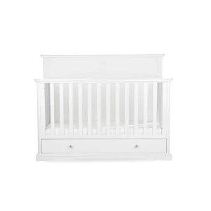 CuddleCo Beaumont Grande Cot Bed - White