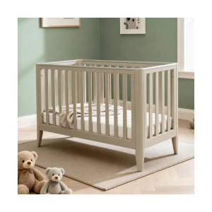 Babymore Iris Cot Bed - Cashmere