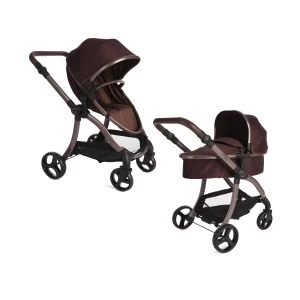 Roma Egg Dolls Pram - Mulberry