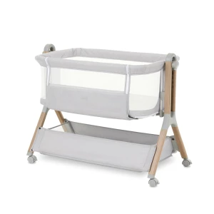 Obaby Cloud Bedside Crib - Grey