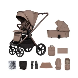 Venicci Upline 3 11 Piece Bundle - Sand | Fast & Easy 365 Day Returns