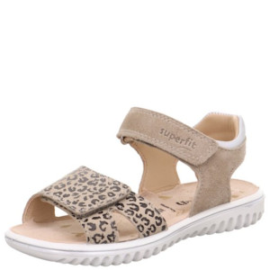 SUPERFIT dziewczęce sandałki Sparkle Beige 29