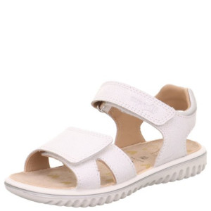 SUPERFIT sandały dziewczęce Sparkle Weiss/Silber 38