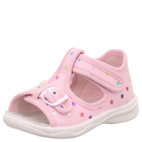 Sandałki Superfit Kapcie Polly Rosa/Mehrfarbig 21