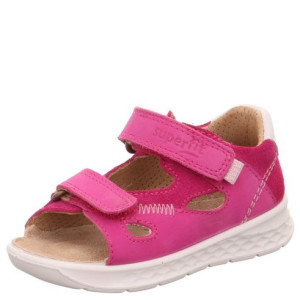 SUPERFIT dziecięce sandały Lagoon Pink/Gelb 20