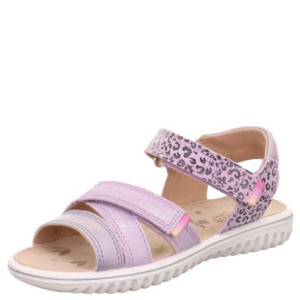 SUPERFIT dziewczęce sandałki Sparkle Lila 35
