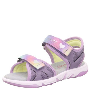 SUPERFIT szybkoschnące sandały dziewczęce Pebbles Lila 32