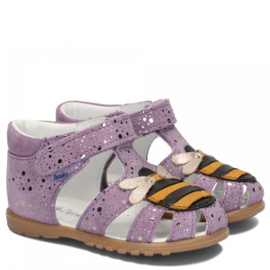 Sandałki Ameko Pierwsze Kroczki Bee Lilac 20