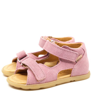 Mrugała różowe sandałki dziecięce FLO Barefoot Flamingo 33