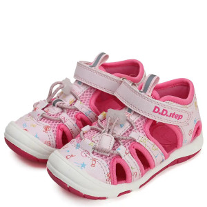DD Step sportowe szybkoschnące sandały dziewczęce Dark Pink 31