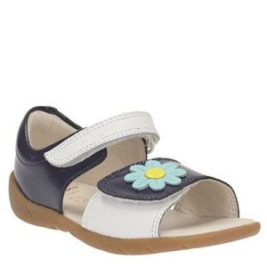Clarks lekkie skórzane sandałki dla dziewczynki SOFTLY EVE FST 21