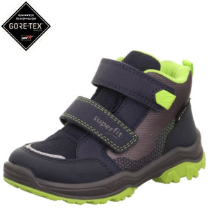 Superfit ocieplane buty z membraną GoreTex Jupiter Blau/Hellgrun 35