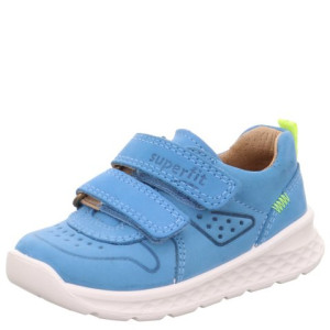 Buty dla dzieci Superfit lekkie i elastyczne BREEZE Hellblau/Gelb 21