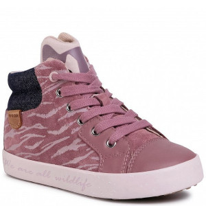 Buty dla Dzieci Geox Trampki dla dziewczynki B KILWI G. C Rose Smoke 22