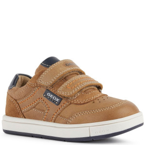Buty GEOX Sneakersy B Trottola B.A Caramel/Navy 22