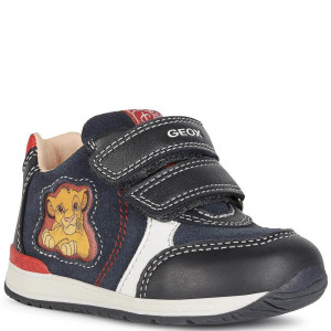 Buty dla Dzieci GEOX dziecięce skórzane buciki B Rishon B. C DK Navy/Red 25