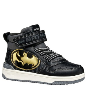 Geox wyższe buty z Batmanem J Washiba Black/Gold Batman 29