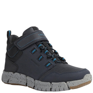 Geox ocieplane i nieprzemakalne sneakersy J Flexyper B.B ABX A Navy/Petrol 39