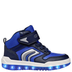 GEOX Sneakersy ze światełkami J Buzzerlight A Navy 28