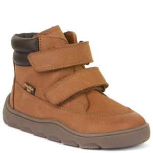 Froddo Wodoodporne ocieplane Trzewiki Zeru Tex Barefoot Cognac 30