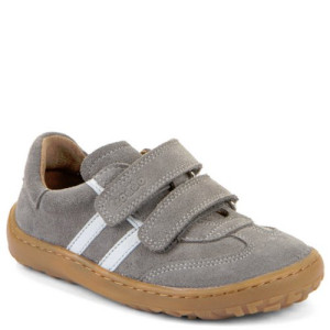 Froddo Barefoot skórzane buty sportowe Light Grey 26