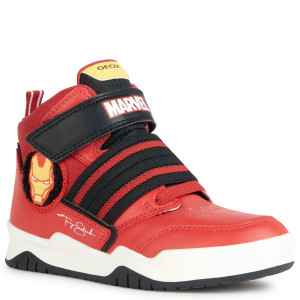 GEOX Marvel czerwone sneakersy J Perth Boy Iron Man 32