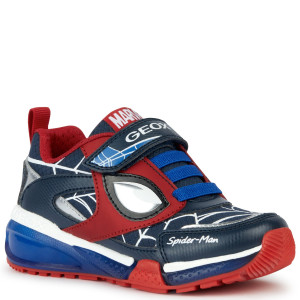 GEOX Sneakersy J BAYONYC B.D Royal/Red 33
