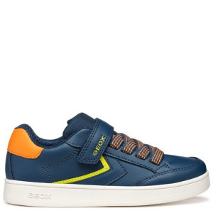 Geox Sneakersy dla chłopca J Eclyper A Navy/Lime Green 27